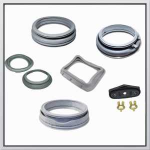 Door gaskets for washing machines