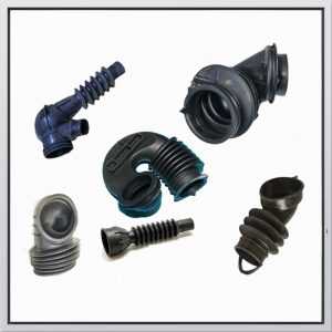 Corrugated hoses for washing machines