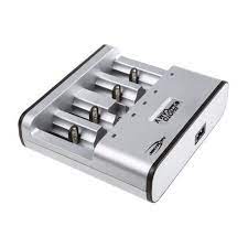 Battery charger for ANSMANN, NiCd/NiMH batteries, universal – for 5 different types of batteries (AA, AAA, C, D, and 6LR61) Silicone adhesives insulation battery batteries Bearded,epilators, etc.