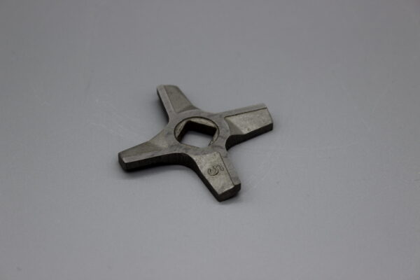 Knife for mesmalei BOSCH, SIEMENS, ZELMER, blade on both sides, diameter - 47mm, inner hole - 9x9mm,alternative - Image 2