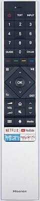 HISENSE TV remote ERF6A64 Parts of TVs, gate air controls, etc.