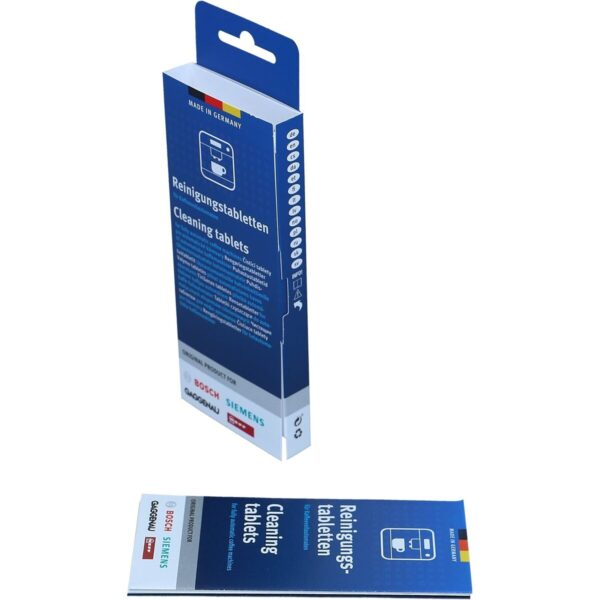 Cleaning tablets for coffee machines BOSCH, SIEMENS, 10 pcs x 2.2gr, original. - Image 3