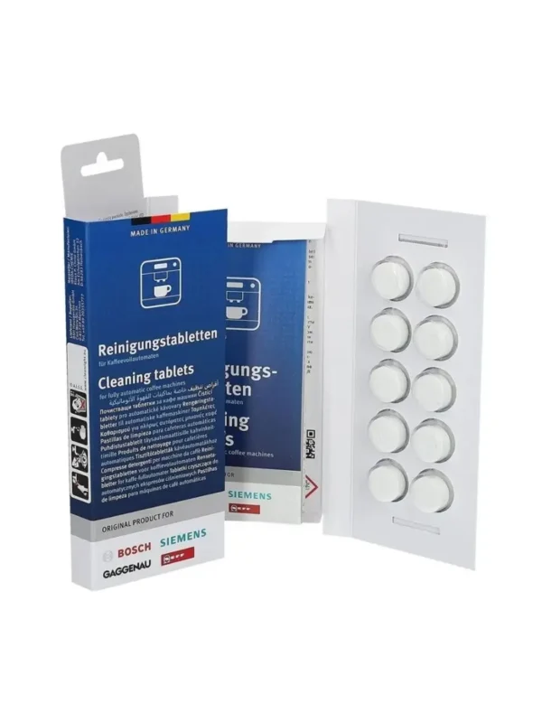 Cleaning tablets for coffee machines BOSCH, SIEMENS, 10 pcs x 2.2gr, original. - Image 4