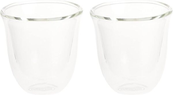 Espresso thermo glass set (2 pcs) DELONGHI, capacity of one glass - 60ml - Image 3