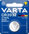Battery PANASONIC Lithium Power, CR2032, 3V, 220mAh, (Li-SO2), 3.2x20mm Silicone adhesives insulation battery batteries Bearded,epilators, etc.