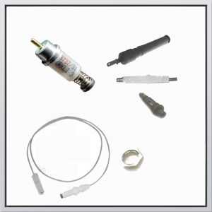 Gas stove igniters and safety valves