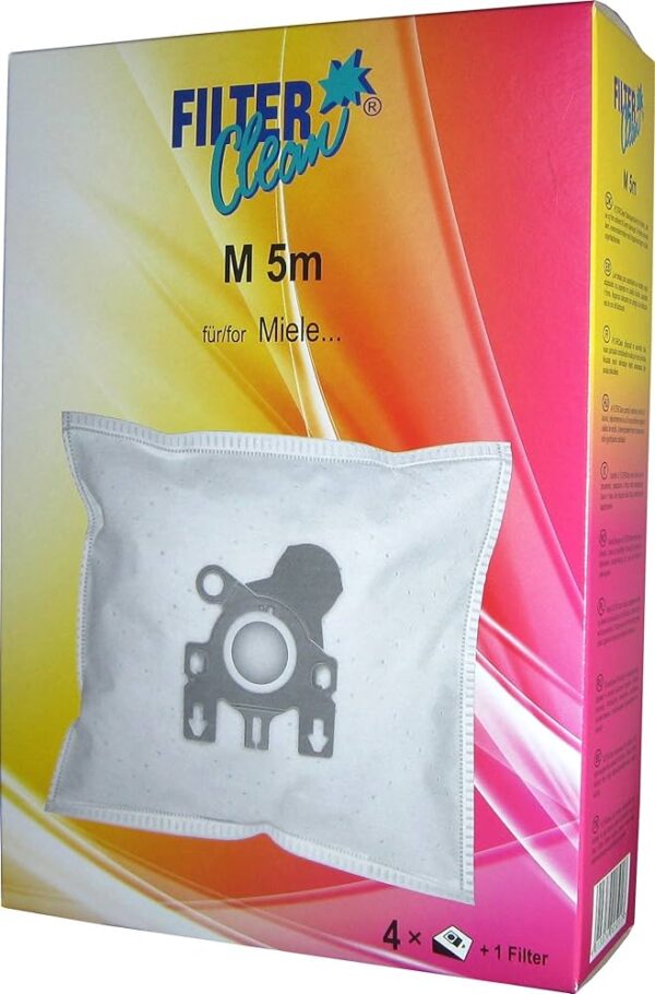 CANDY/HOOVER vacuum cleaner,MIELE bags in a set of 5 pcs