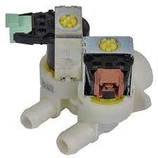 Valve AEG, ELECTROLUX, ZANUSSI, double, straight, Ø12-14mm, 220/240V, spec.connector Valves for washing machines