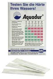 Test PH strip for determining the total hardness of water, DELONGHI, BEKO, JURA, MIELE, universal, 3pcs in a set Coffee machine care products,lubricants and other parts