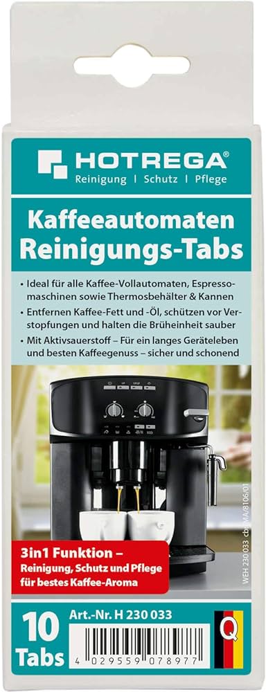 Coffee machine cleaning tablets 10pcs compl. Coffee machine care products,lubricants and other parts
