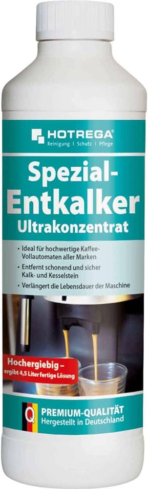 Descaling liquid for coffee machines 500ml HOTREGA H230020 Coffee machine care products,lubricants and other parts