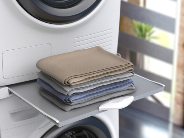 Universal built-in frame with a retractable shelf. Suitable for WHIRLPOOL,INDESIT,BOSH,SIEMENS and other models. - Image 3
