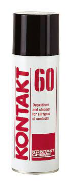 Contact cleaner, CONTACT 60 ,quantity 200ml Chemicals for the chemical maintenance of household appliances Lubricant, etc.