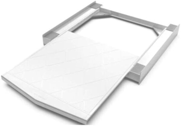 Universal connecting frame of the washing machine and dryer, with a retractable drawer for clothes - Image 4