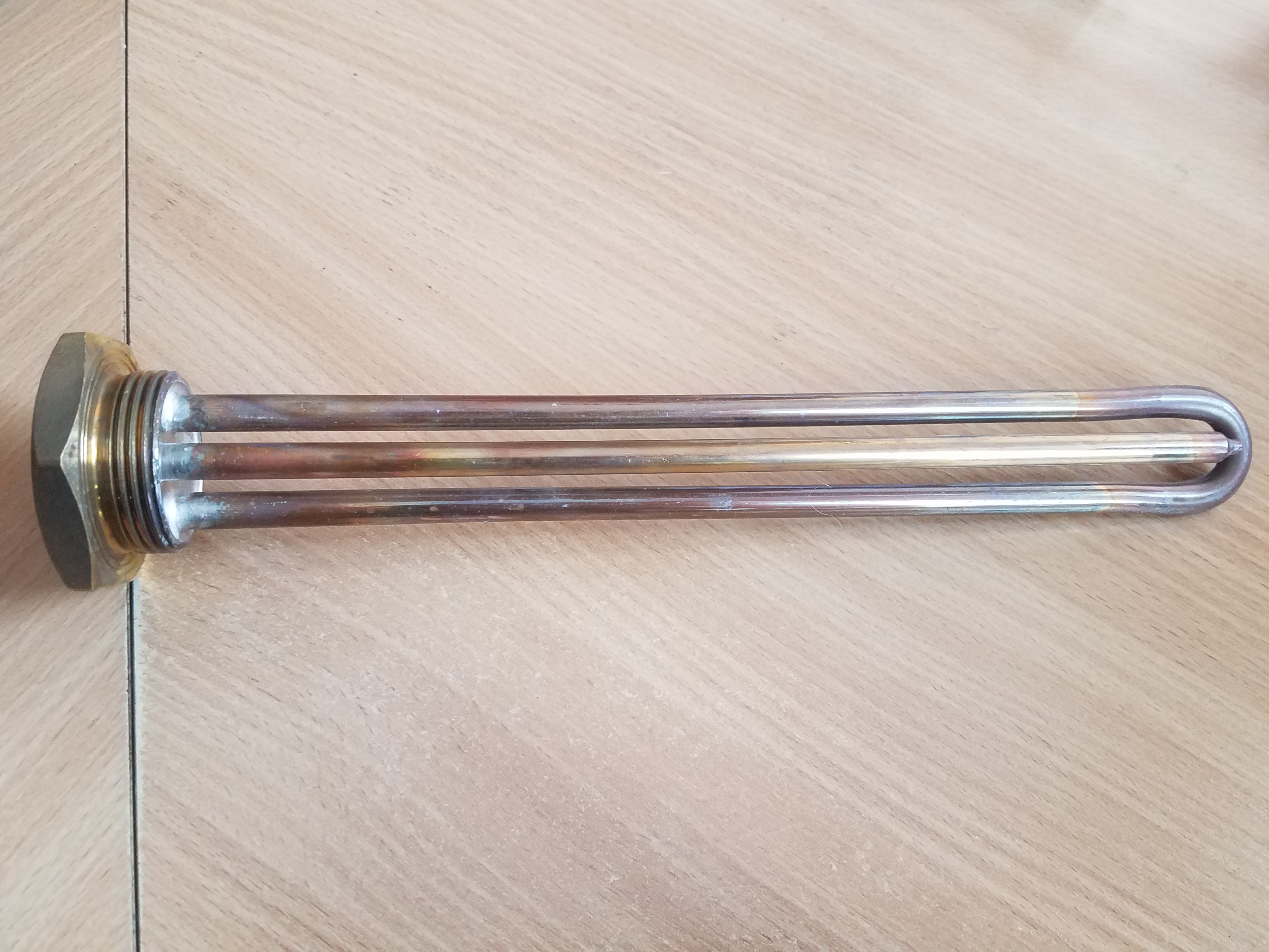 Heating element boiler 1500 W Length: 310 mm Sensor length: 260 mm,1 1/4 Heating elements for boilers