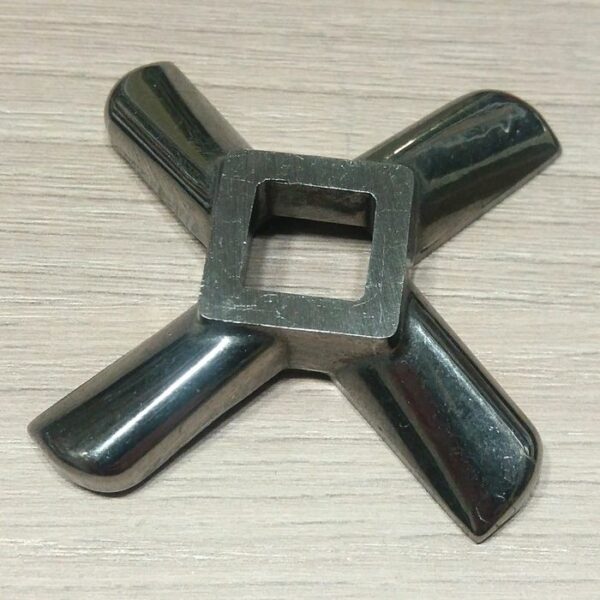 Knife for meat grinder MOULINEX, TEFAL, Ø-55mm, inner hole - 10x10mm - Image 2