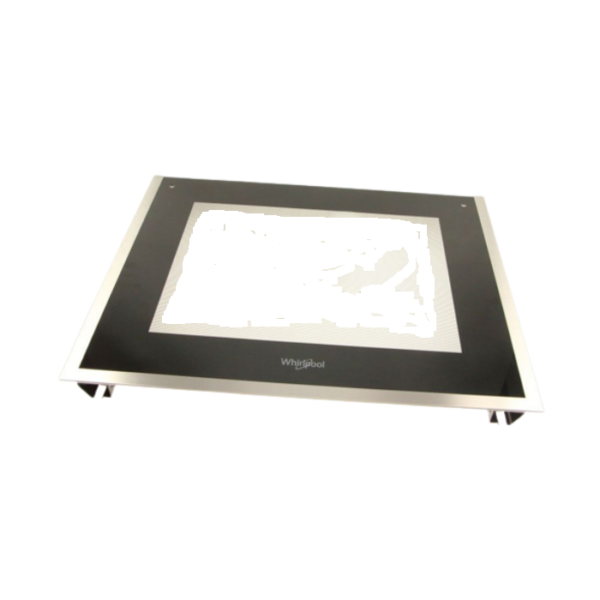 Oven whirlpool,INDESIT exterior,front door glass 595x474mm,orig