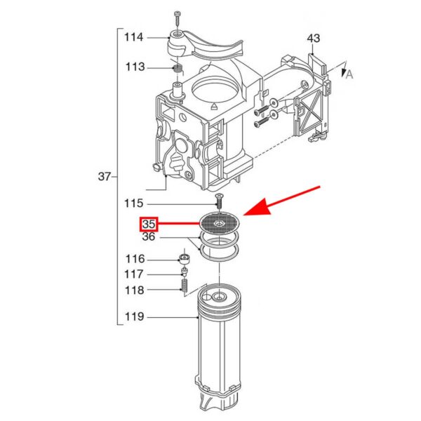 DeLonghi coffee maker filter sieve - Image 3