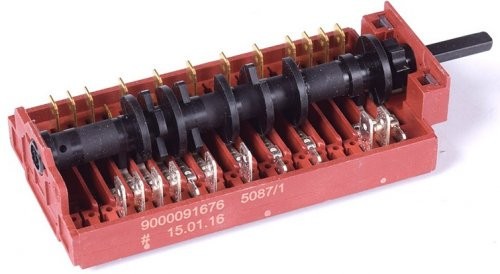 Ovens BOSCH, SIEMENS position shifter (switchboard), 8 positions (7+0), orig. Switchers for electric stoves,switches taimers