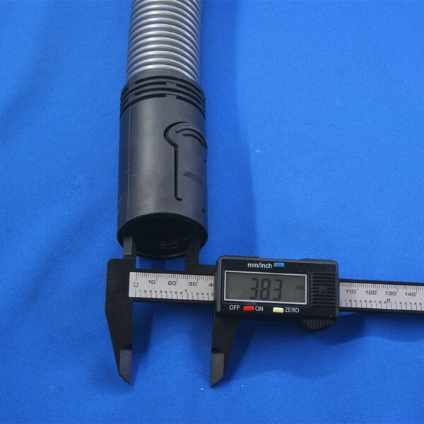 Vacuum cleaner hose BOSCH, SIEMENS, CONSTRUCTA, length - 1500mm, handle connection Ø49mm, to pump - Ø45,5mm, orig. - Image 3