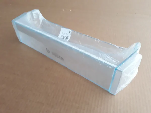 Door rack of the refrigerator BOSCH, SIEMENS with gray color pr. strip, bottom, 470x95x120mm, orig. - Image 4