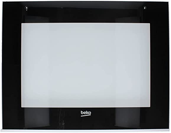 Oven BEKO outer door glass 593x462mm,orig Oven door glazing ,hob glassceramic surfaces