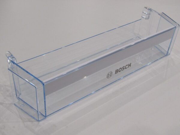 Door rack of the refrigerator BOSCH, SIEMENS with gray color pr. strip, bottom, 470x95x120mm, orig. - Image 5