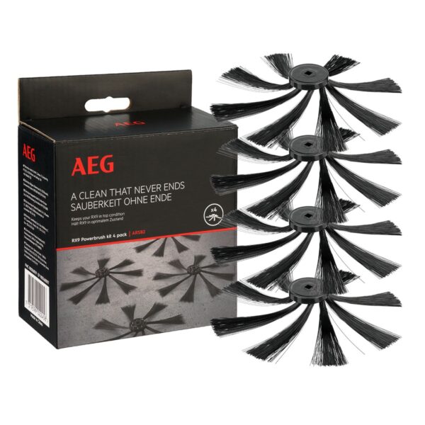Set of electrolux / AEG brushes for the vacuum cleaner robot. ARSB2 POWERBRUSH KIT 4 PACK FOR RX9