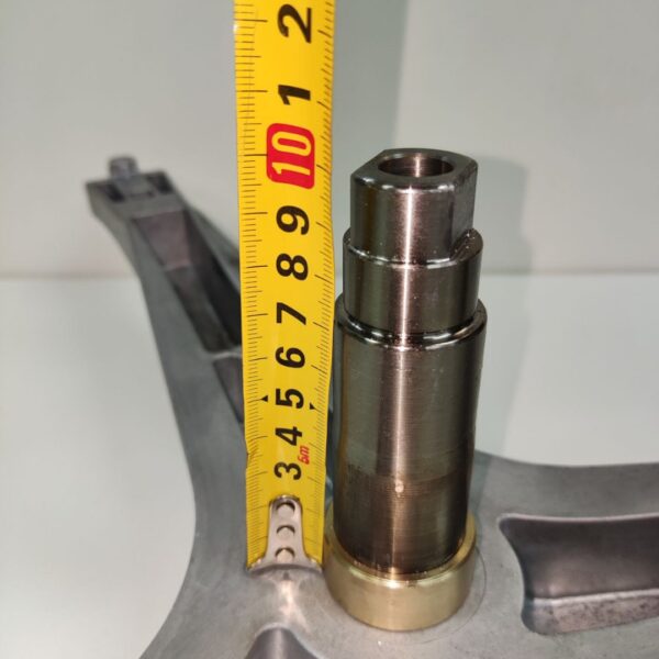 Washing machine SAMSUNG drum cross,orig. ASSY FLANGE SHAFT; VOLGA-PJT,WF1802XEC_Y.Bearings 6206,6205 rebox 35X65,55X10/12 are ordered separately - Image 3