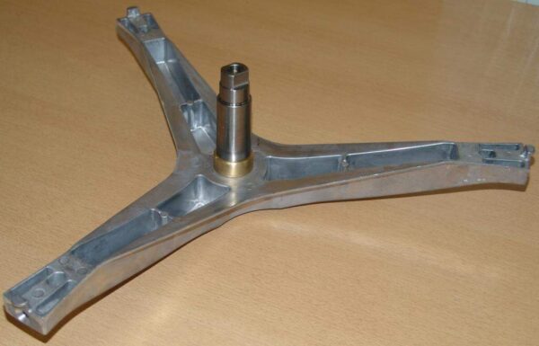 Washing machine SAMSUNG drum cross,orig. ASSY FLANGE SHAFT; VOLGA-PJT,WF1802XEC_Y.Bearings 6206,6205 rebox 35X65,55X10/12 are ordered separately