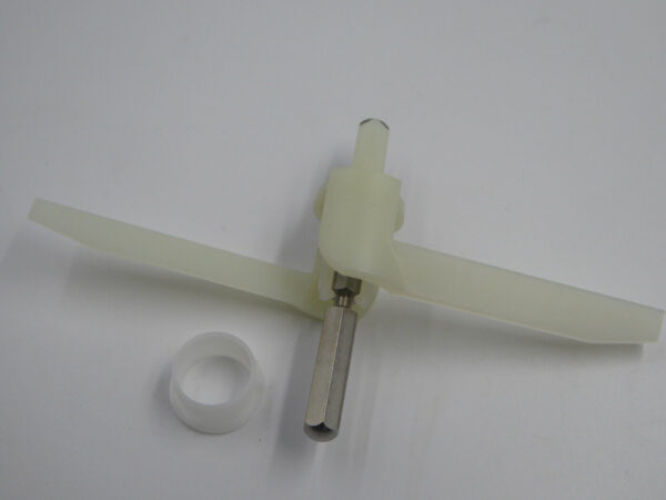 Food processor BOSCH, SIEMENS Shaft with blades, wingspan 165mm, axle length 90mm, orig.