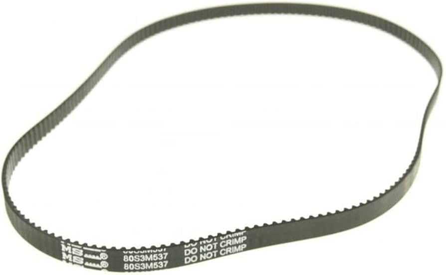 Toothed strap for breadcrumbs MOULINEX, RIVIERA&BAR, DOMENA,TEFAL length – 540mm, width – 8mm.80S3M537 DRIVING BELT Parts of blenders, mixers, food processors, slicers, breadcrumbs and other apparatus