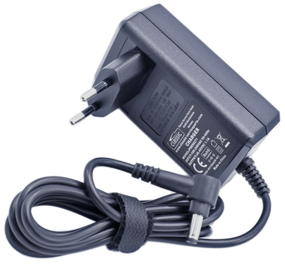 Charger of the VACUUM CLEANER DYSON. CHARGER REPLACEMENT FOR DYSON 969350-03 (EU PLUG) Vacuum cleaner motors batteries battery chargers