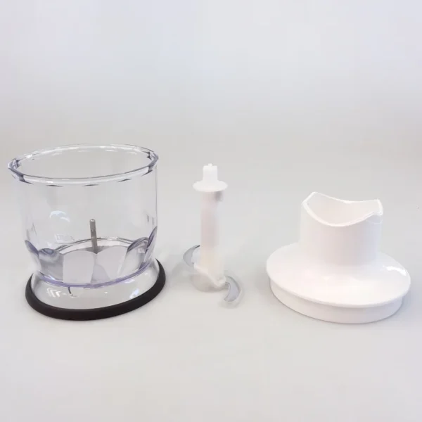 Blender BRAUN container with cap-reducer, MQ20, 350ml (set). MQ20 MULTIQUICK EASYCLICK CHOPPER ACCESSORY, WHITE.350 ml