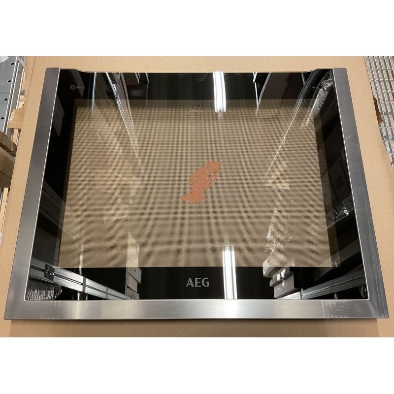Oven ELECTROLUX / AEG front ,outer glass 594X470MM. FRONT GLASS,INOX,AEG,594X470MM Oven door glazing ,hob glassceramic surfaces
