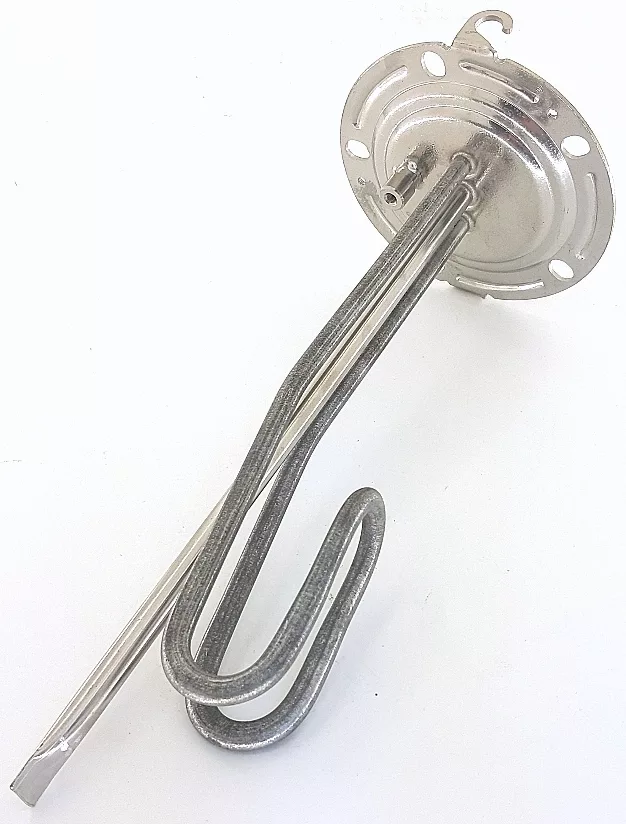 Ariston heating element, 1500W, 220-240V, full length – 295mm, 5-hole Ø125mm flange, thermostat opening length – 270mm, anode – M5 Heating elements for boilers