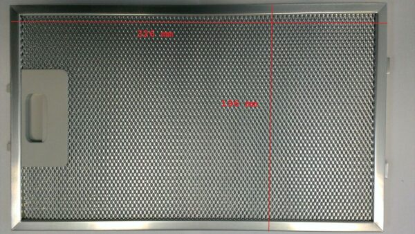 Hood filter AEG, ELECTROLUX, ZANUSSI, ELICA, 325x196mm,orig. - Image 3