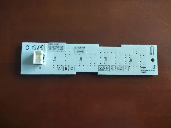 Samsung LED lighting module of the refrigerator. ASSY PCB KIT; FR-4,25MM,L110*2516,N,600. ASSY PCB MAIN:FR-4,25MM,L110*25*1.6MM,N, - Image 3