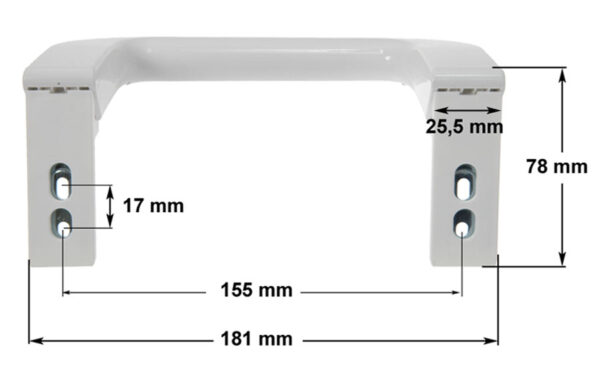 Miele door handle of the refrigerator - Image 2