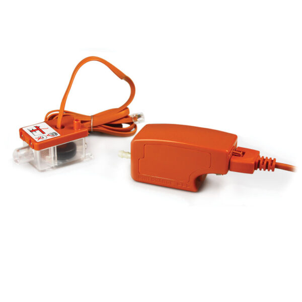 Condensate pump FP2212 MINI ORANGE. Aspen Mini Orange Pump 8M Head 1/4 Hose – (FP2212) - Image 2