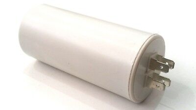 Capacitor 40μF (microfarads), 450V, SC1141, , 4 x contacts + screw Capacitors