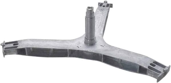 Washing machine SAMSUNG drum cross, bearings 6205 and 6206 and 35X65,55X10/12 gland (purchased separately), axle length - 118mm, 1400rpm, orig. - Image 2