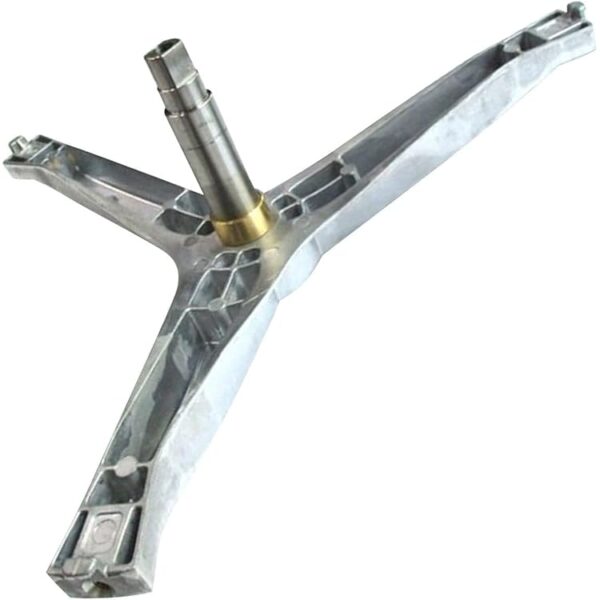 Washing machine SAMSUNG drum cross, bearings 6205 and 6206 and 35X65,55X10/12 gland (purchased separately), axle length - 118mm, 1400rpm, orig. - Image 7