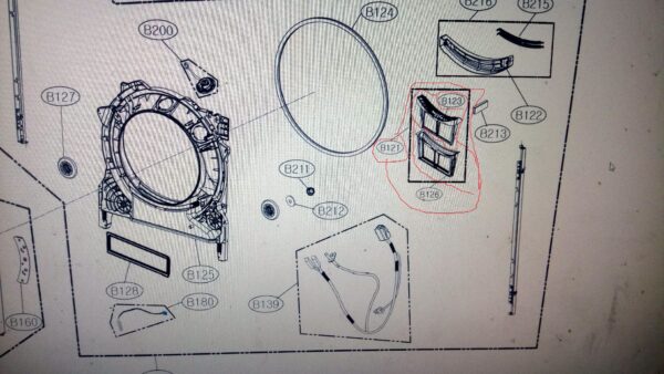Dryers LG puk fitras in the kit,orig. - Image 3