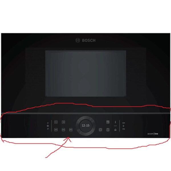 Microwave BOSCH/SIEMENS front control panel