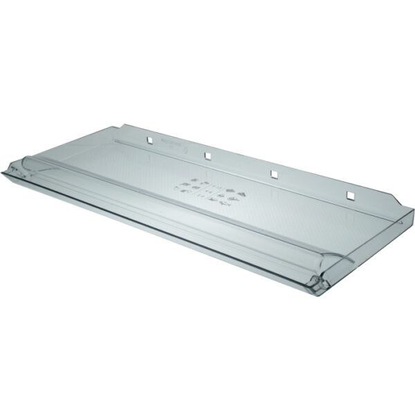 The visor of the refrigerator drawers Atlant, Minsk 470x195, is made in a transparent color.470 * 190 * 22 mm (length * width * thickness) - Image 3