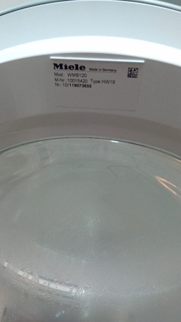 Miele WMB120 type HW19 washing machine - Image 2
