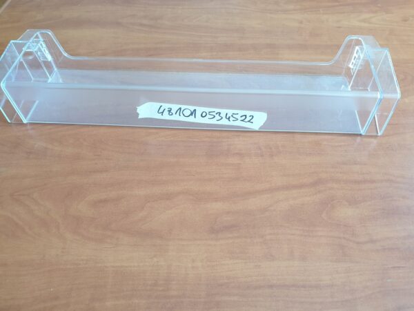 Middle door shelf of the refrigerator WHIRLPOOL/INDESIT,orig. 478x115x64mm - Image 2