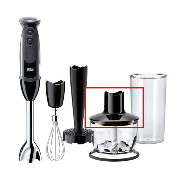 Hand blender (blender) BRAUN dish cover-reducer, 500ml/1250ml for the dish - Image 2