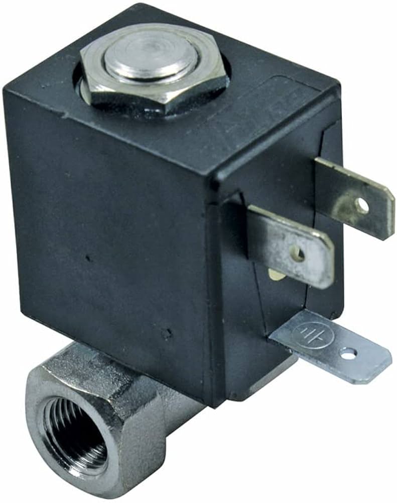Saeco,PHILIPS selenoid valve of the coffee machine. SOLENOID VALVE G1/8-G1/8 DN2 230V 9VA EPDM PX Valves, presses, connectors, pressure sensors, couplings and other parts of coffee machines